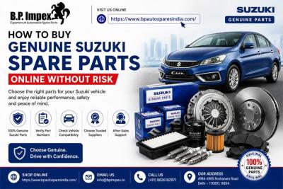 How to Buy Genuine Suzuki Spare Parts Online Without Risk