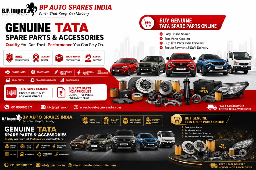 Genuine Tata Spare Parts and Accessories: A Reliable Choice for Indian Vehicles