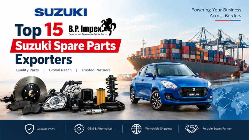 Top 15 Suzuki Spare Parts Exporters: A Guide to Choosing the Right Global Partner